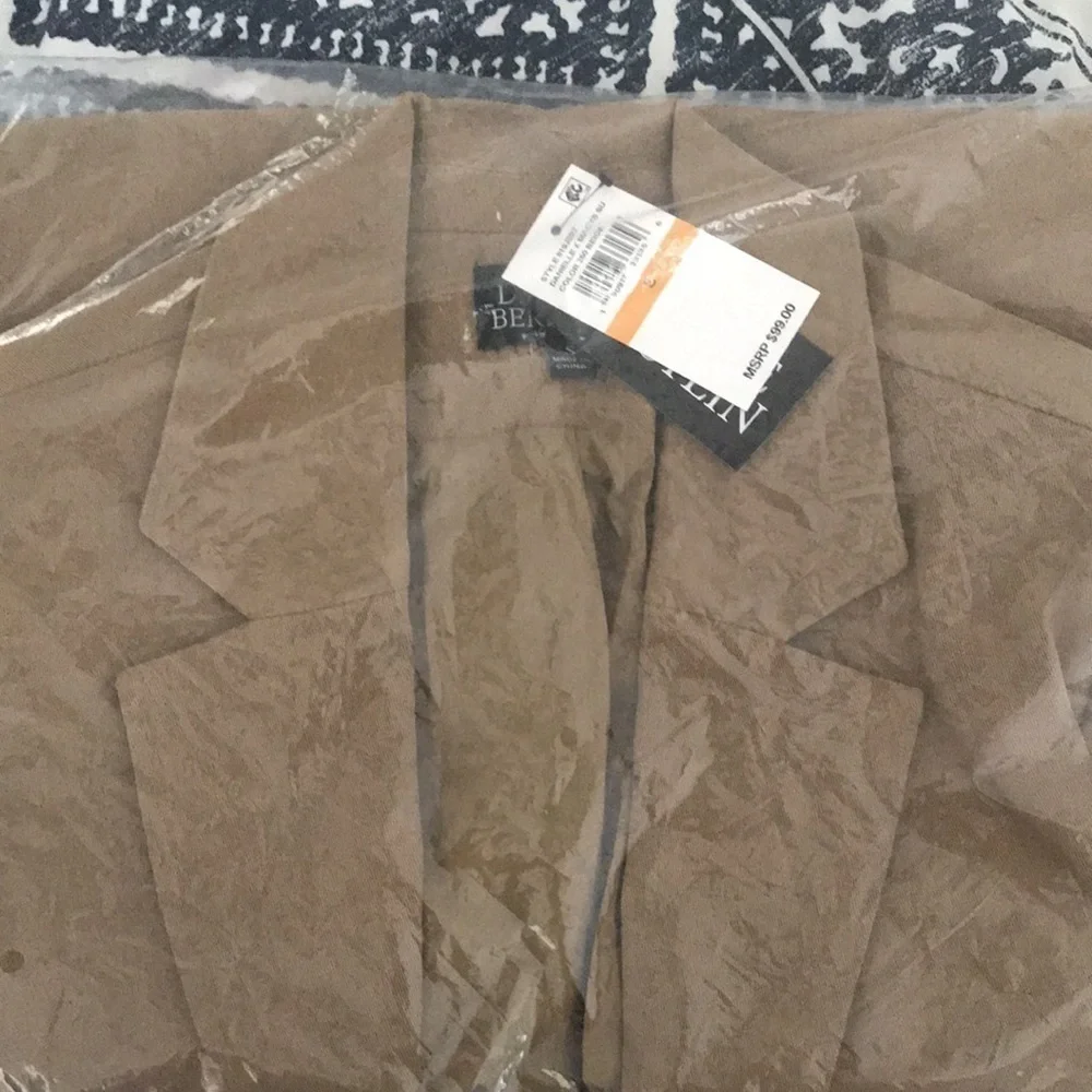 Danielle Bernstein Fall Beige Blazer NWT